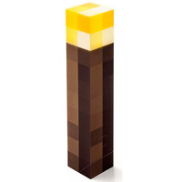 Minecraft Fakkel Lampe 28cm Minecraft Light-Up Torch